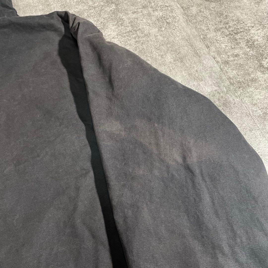 90'sWallsウォールズ ダック地アクティブジャケット裏地ボア黒フェードXL