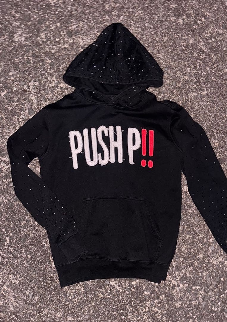 【新品】XQST PUSH P パーカー XQST PUSH foodie