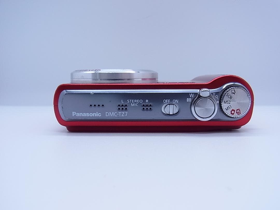 Panasonic LUMIX DMC-TZ7 レッド　デジカメ　動作確認済
