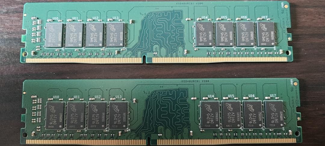 Crucial 16GB×2枚 計32GB DDR4-2666 CL19