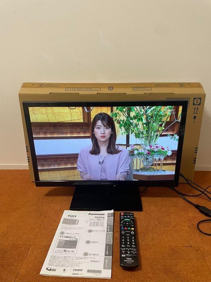 Panasonic 液晶テレビ 24V型HDMI×2省エネUSB