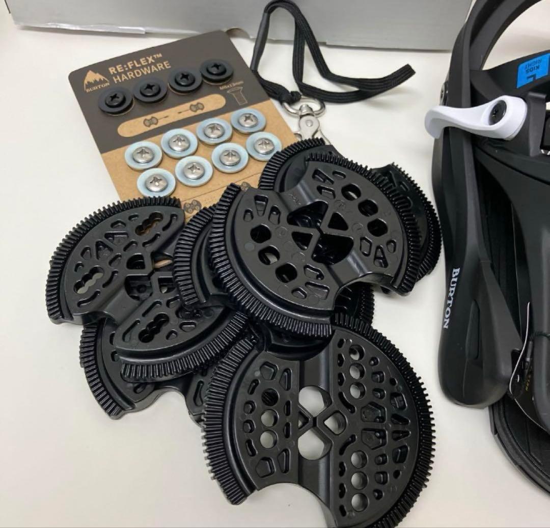 Burton Step On Kids Bindings Lサイズ ブラック