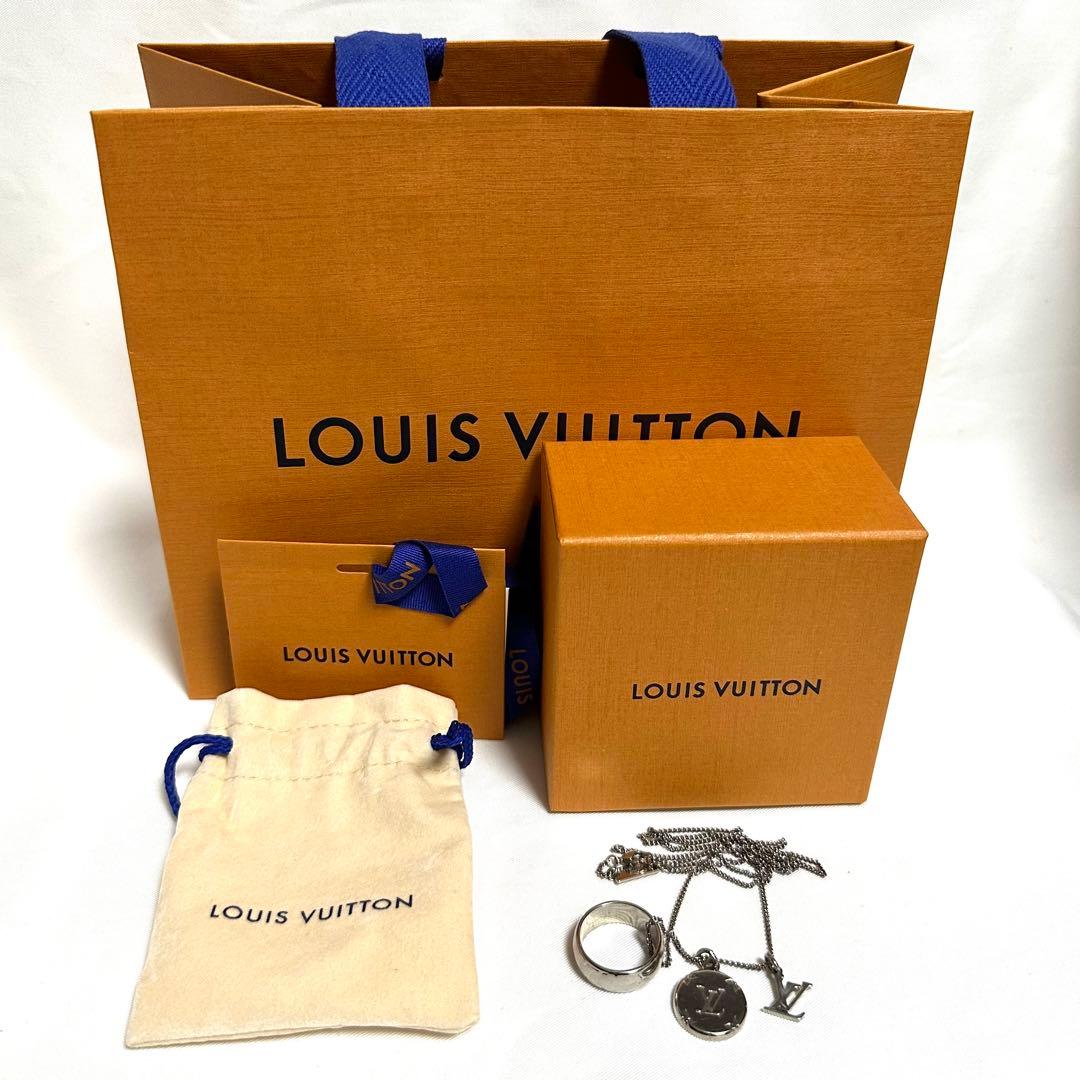 LOUIS VUITTON リングネックレス モノグラム M62485