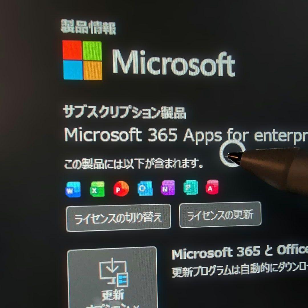 WU3/H2 i7-1360P 32GB 1T 2in1 AC付き