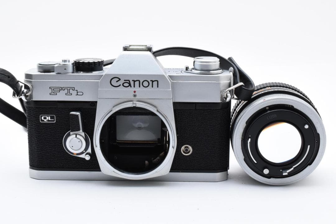 【完動品】Canon FTb QL FD50mm F1.4 フード付 1062