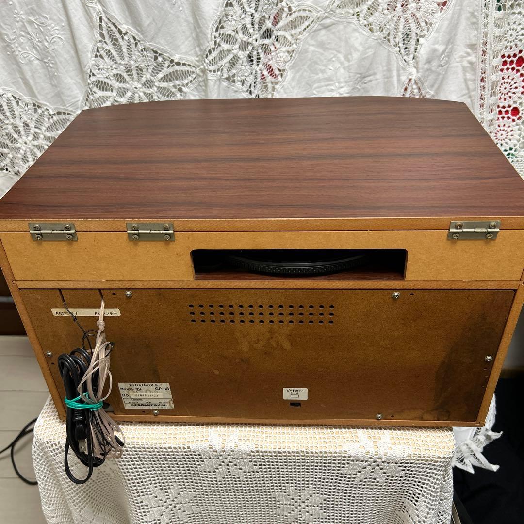 ★COLUMBIAコロムビア/マルチレコードプレーヤー /GP-18/希少