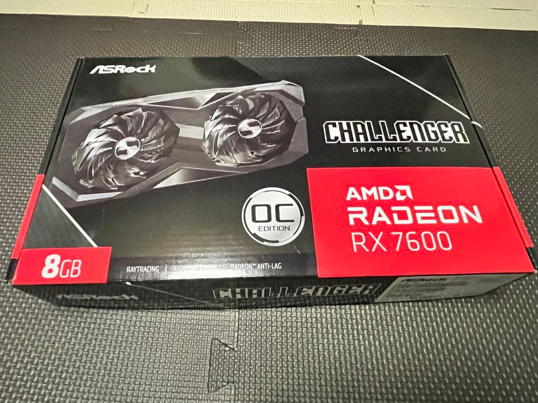 【ASRock】 RADEON RX7600 8GB CHALLENGER