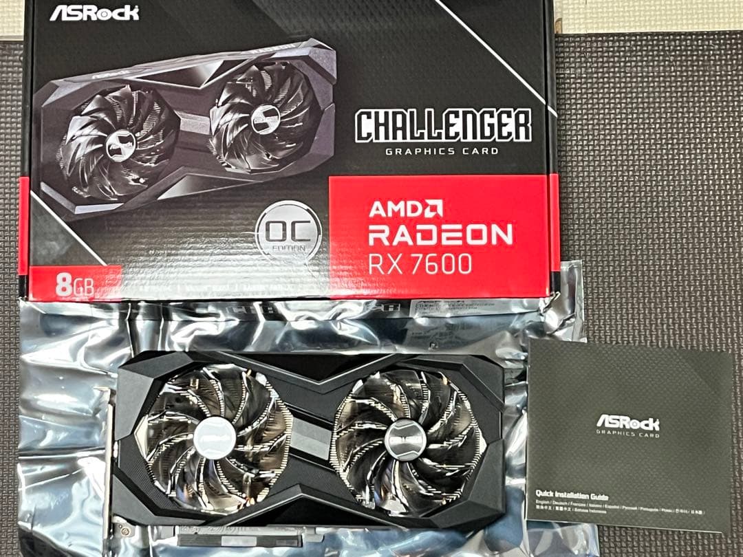【ASRock】 RADEON RX7600 8GB CHALLENGER