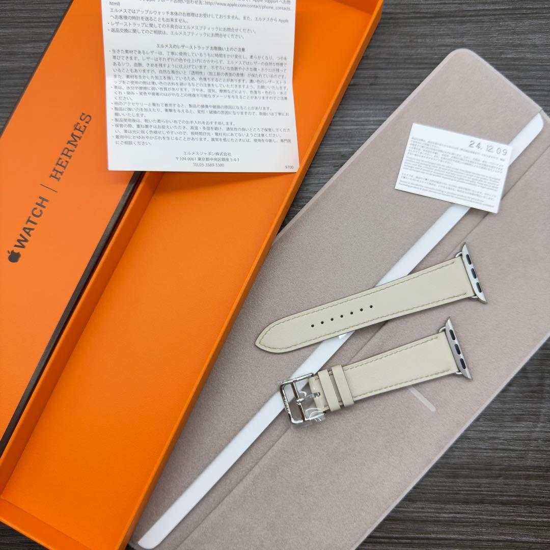 3121 新品未使用　Apple Watch エルメス　ベトン　レザーバンド