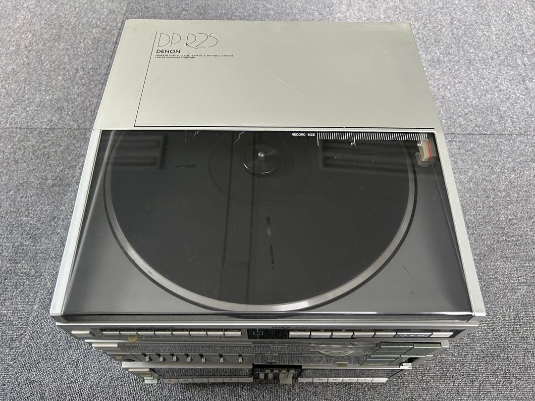 DENON DP-R25、TUA-9、DR-55 3台セット