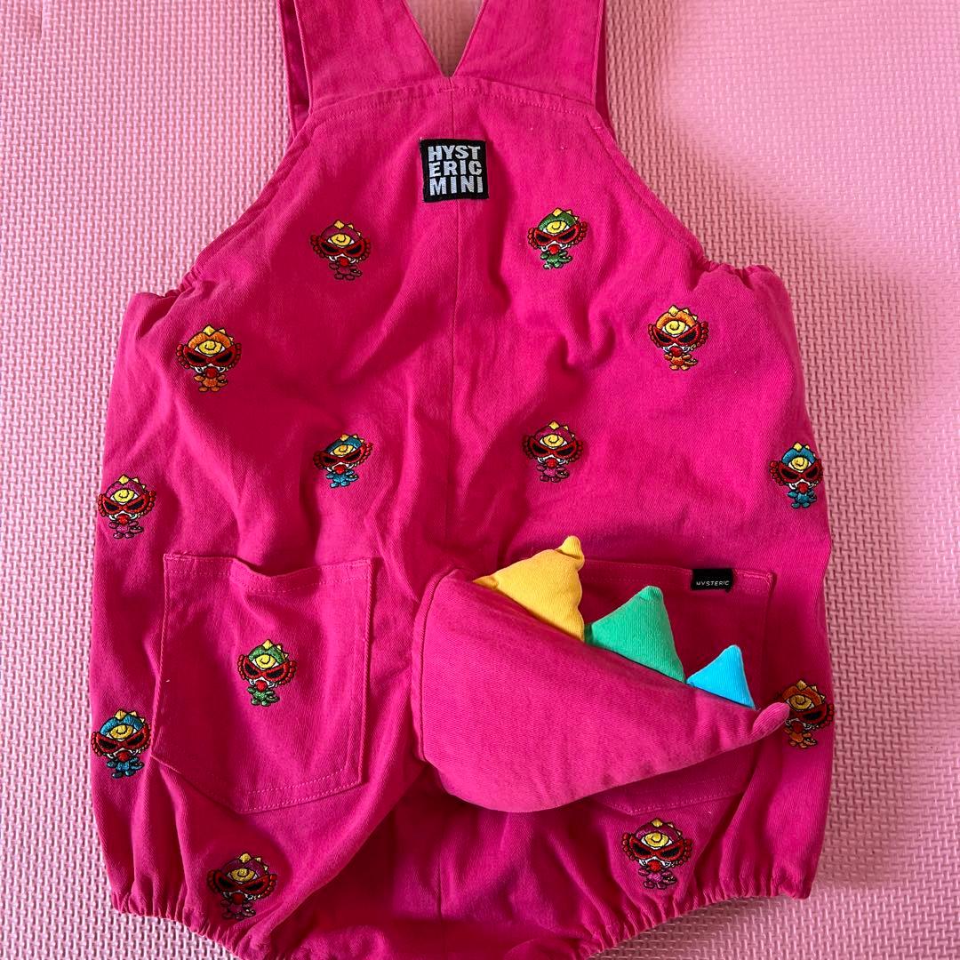 即*い様 ヒステリックミニ ヒスミニ ミニラ サロペット 刺繍
