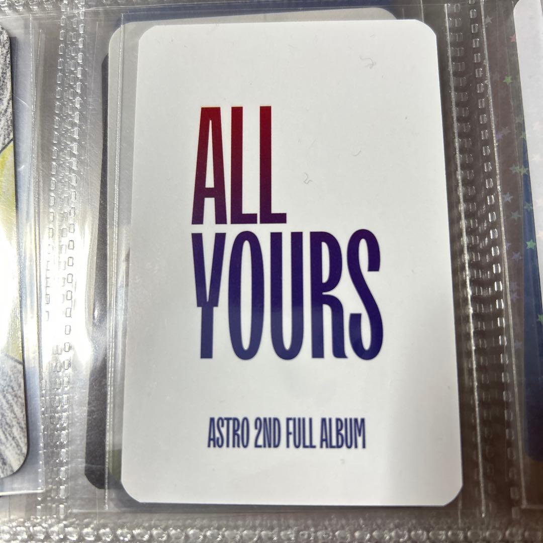 ASTRO　ムンビン　ALL YOURS　トレカ　ヨントン