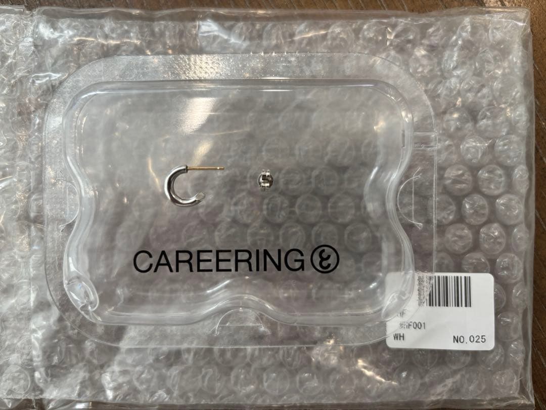 CAREERING HF001 フープピアス fragment K18ポスト