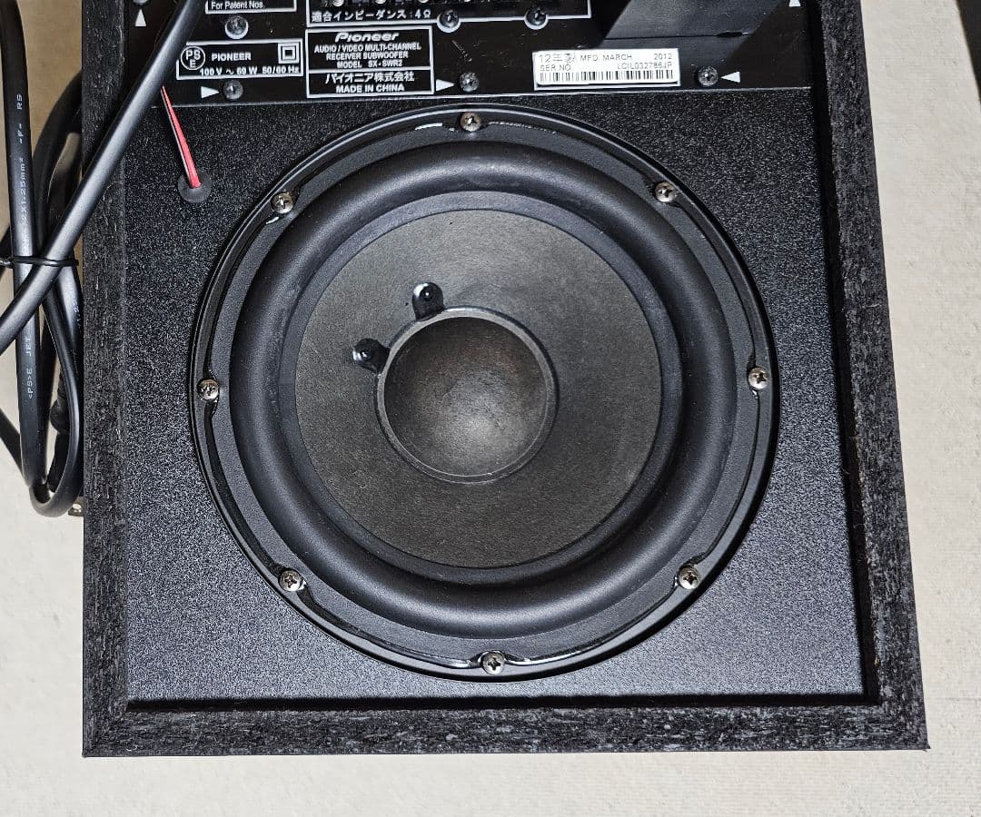 【中古品】PioneerフロントサラウンドシステムHTP-SB510 動作確認済