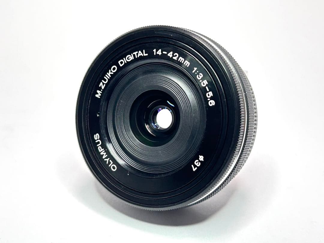 OLYMPUS 14-42mm f3.5-5.6 EZ 【動作品】ブラック083