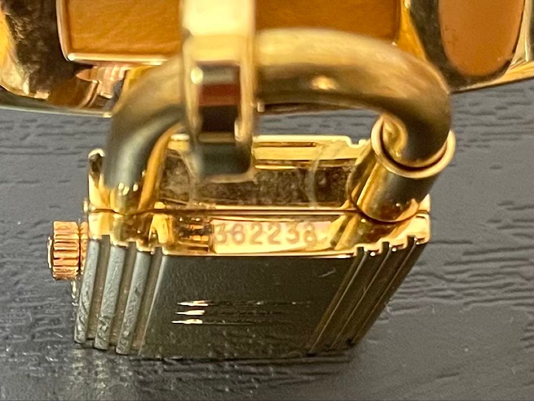 あ*♡様 HERMES ケリーウォッチ ゴールド×ライトブラウン 腕時計 現状お