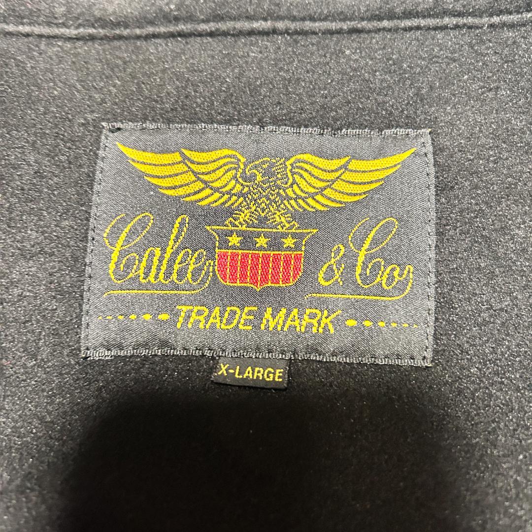 新品タグ付き CALEE キャリー PE メルトン スウィングトップ ジャケット