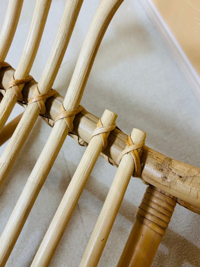 IKEA ブスクボー　パーソナルチェア　ラタンチェア