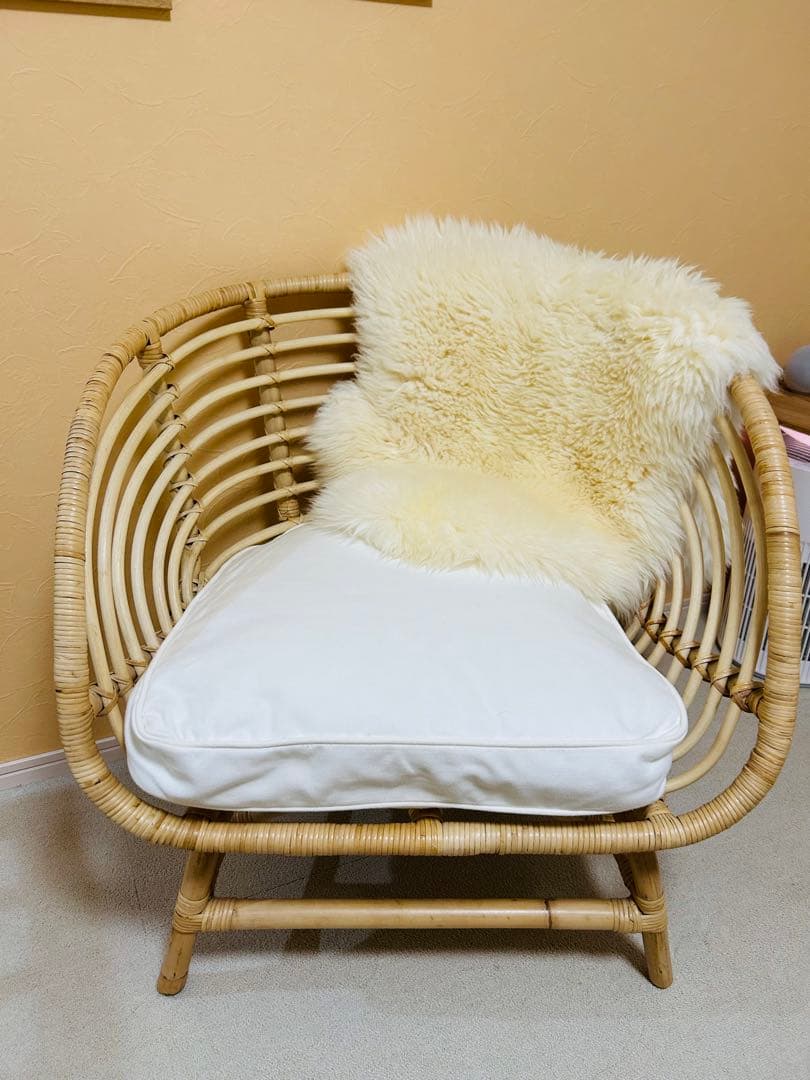 IKEA ブスクボー　パーソナルチェア　ラタンチェア