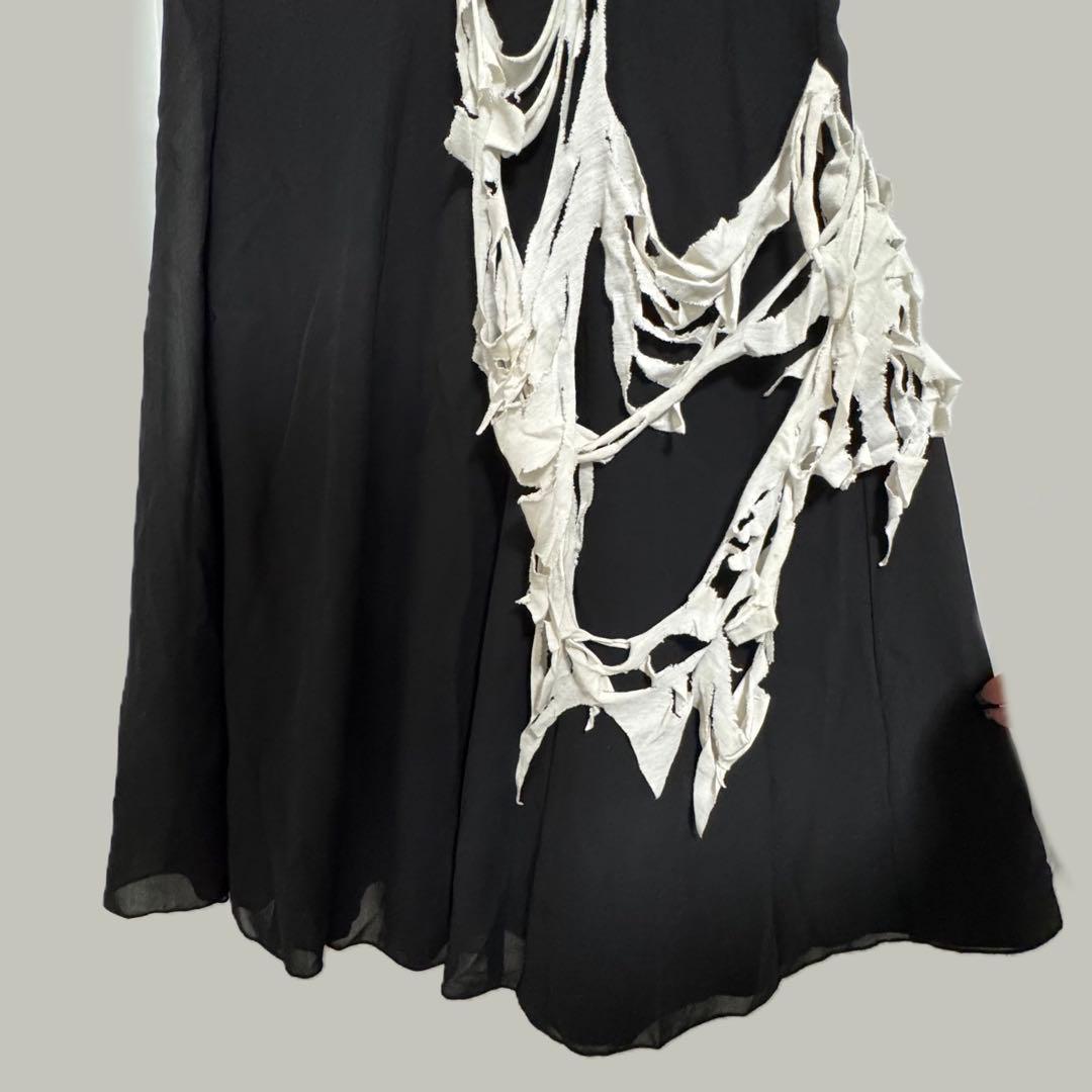 stigmata ガーゼダメージロングスカート