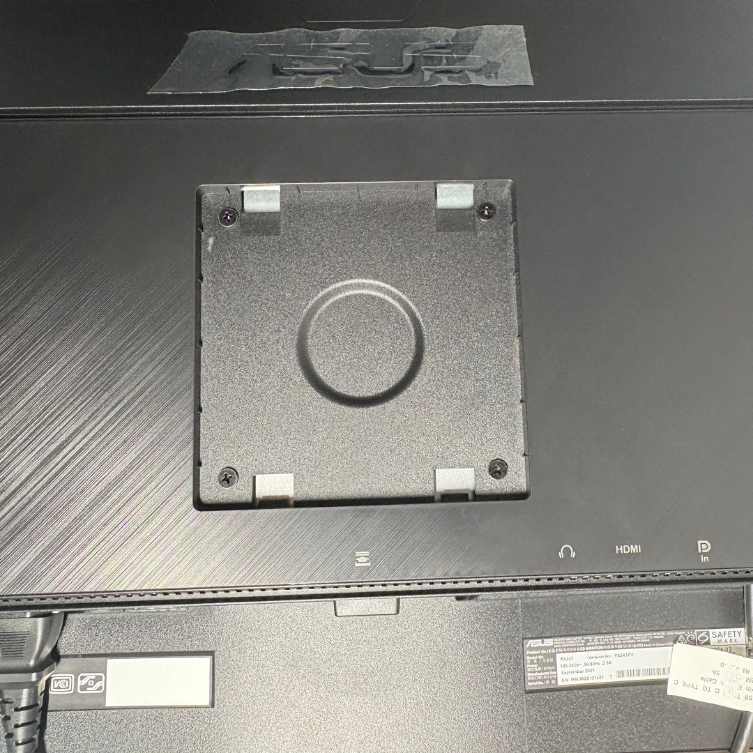 ◯ASUS 23.8型IPSモニター ProArt PA247CV USB-C◯