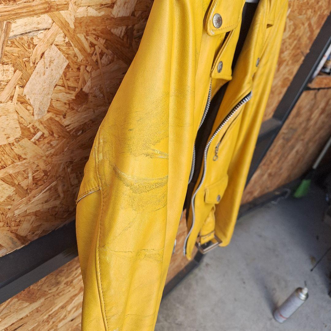 K*）様 激レア　SCHOTT 818Mustard　SIZE 34 バイカータ