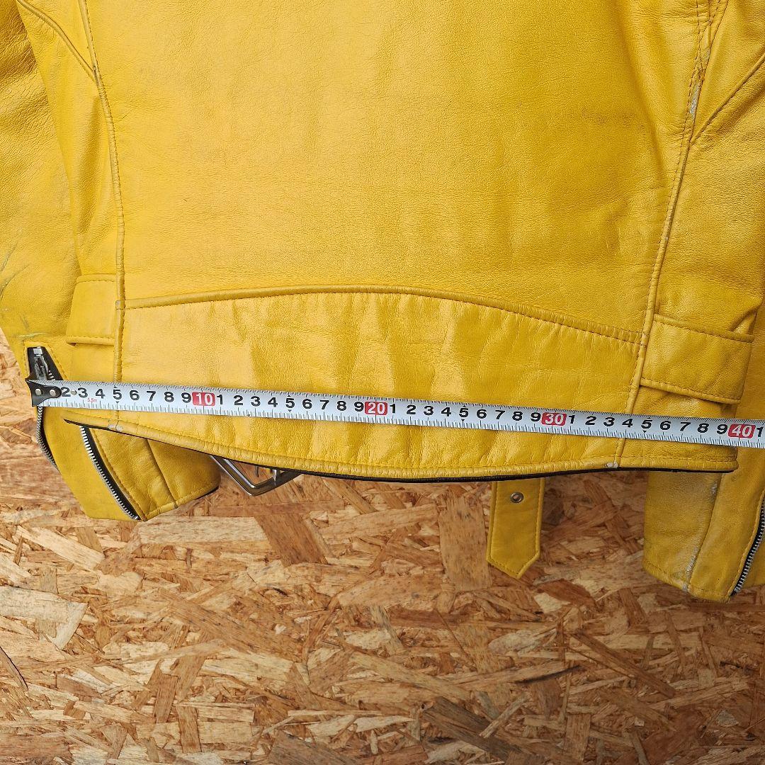 K*）様 激レア　SCHOTT 818Mustard　SIZE 34 バイカータ