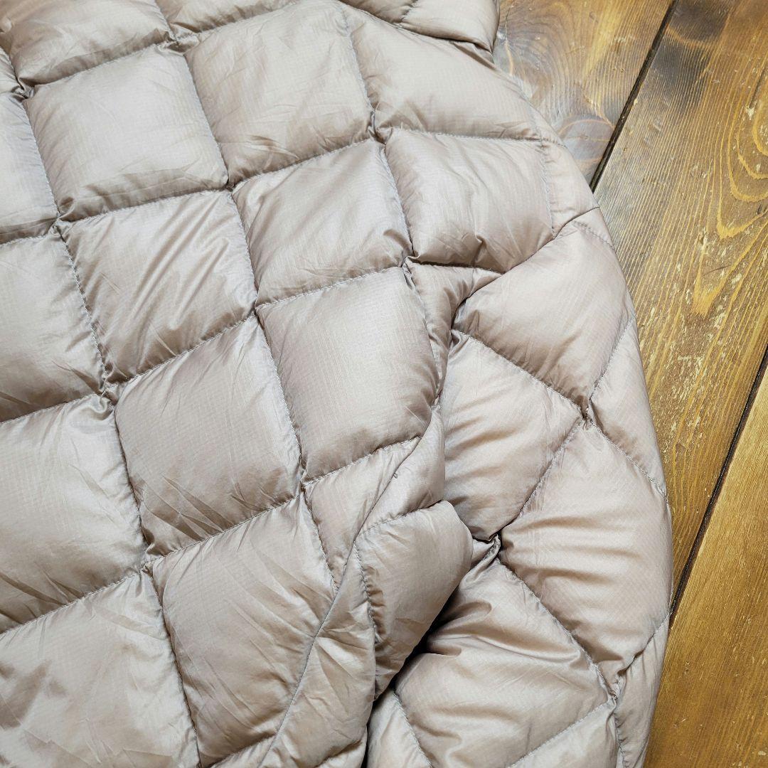 モンベル スペリオ ダウンジャケット ダイヤキルト ドローコード 短丈 M