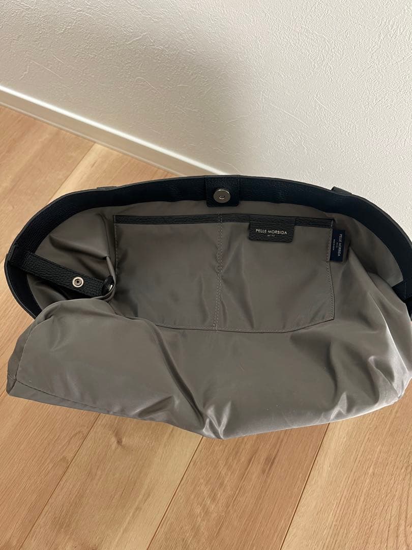 PELLE MORBIDA コローレ Colore トートバッグ ネイビー