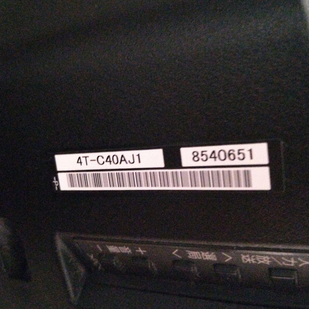 液晶テレビ 4T-C40AJ1 シャープ SHARP 40インチ