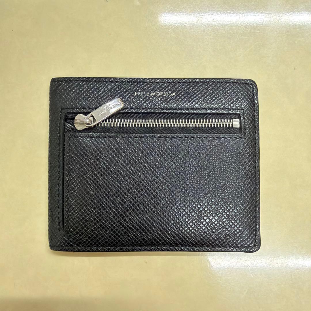 PELLE MORBIDA ペッレモルビダ　バルカ　コンパクトウォレット　黒
