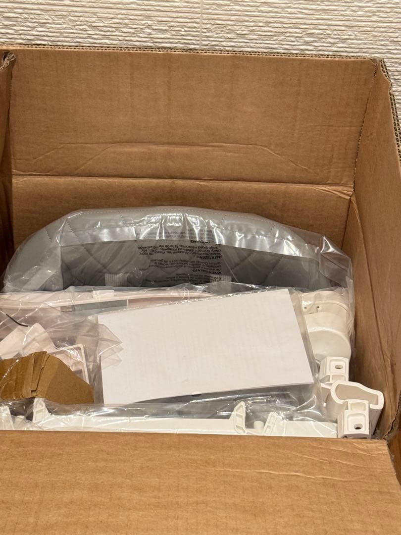 ベビーハイチェア テーブル&座面高さ調整 キッズチェア ローチェア グレー