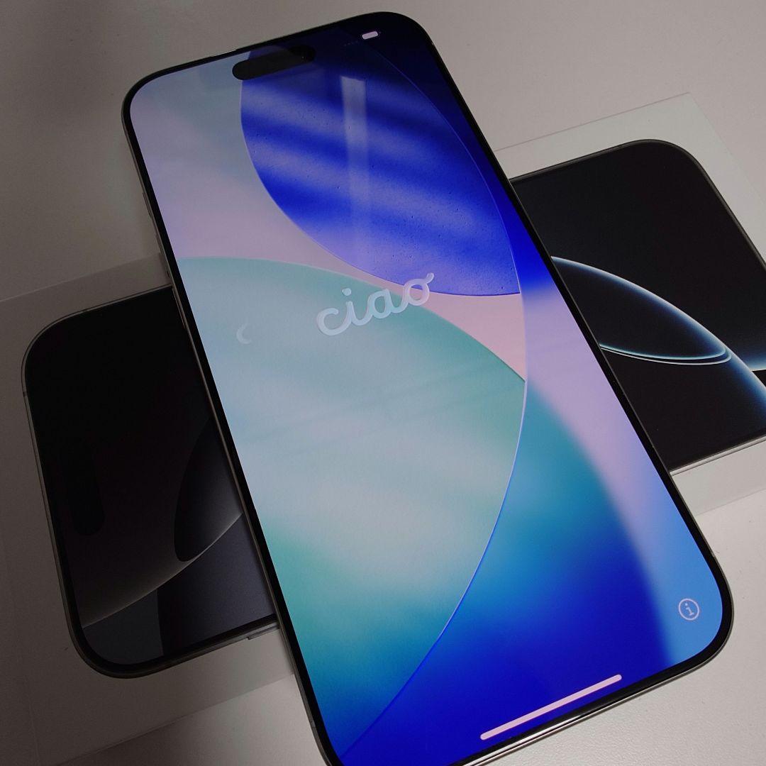 iPhone16 Pro Max 256GB ホワイトチタニウム