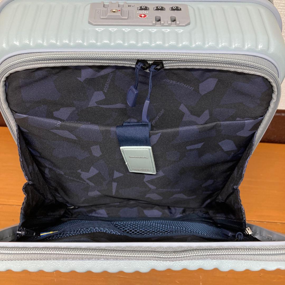 イノベータースーツケース inv30 21L ペールブルー 美品 機内持ち込み