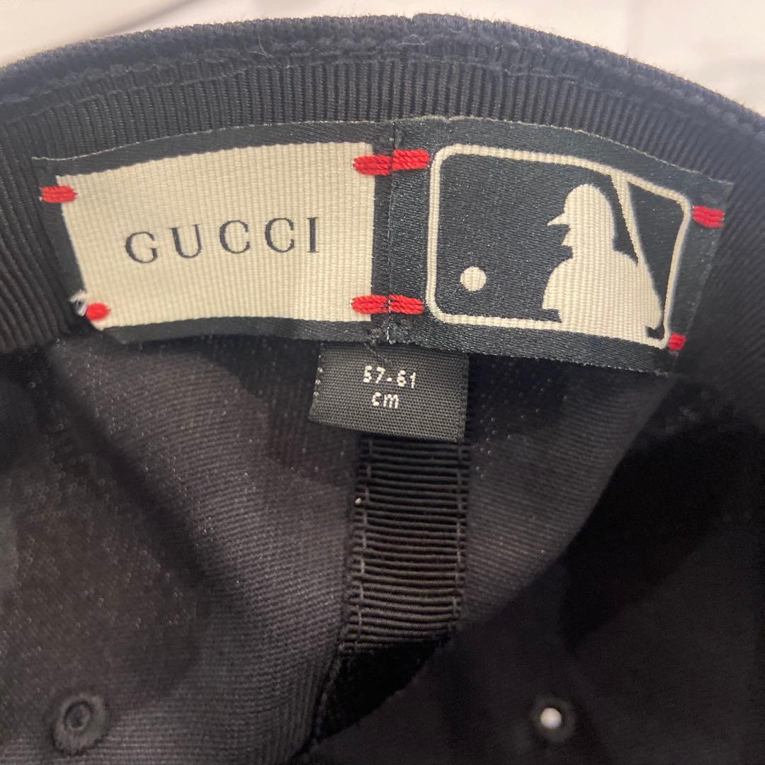 ⭐︎入手困難⭐︎ GUCCI ×ニューエラキャップ　黒
