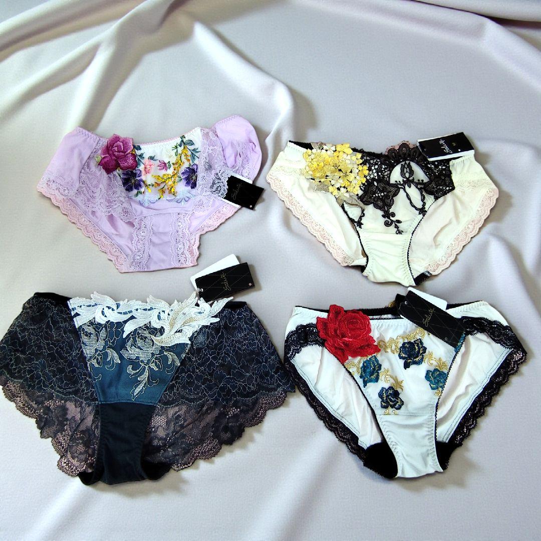 犬*コ様 【未使用】ワコール サルート ショーツ Lサイズ ４枚セット タグ付き