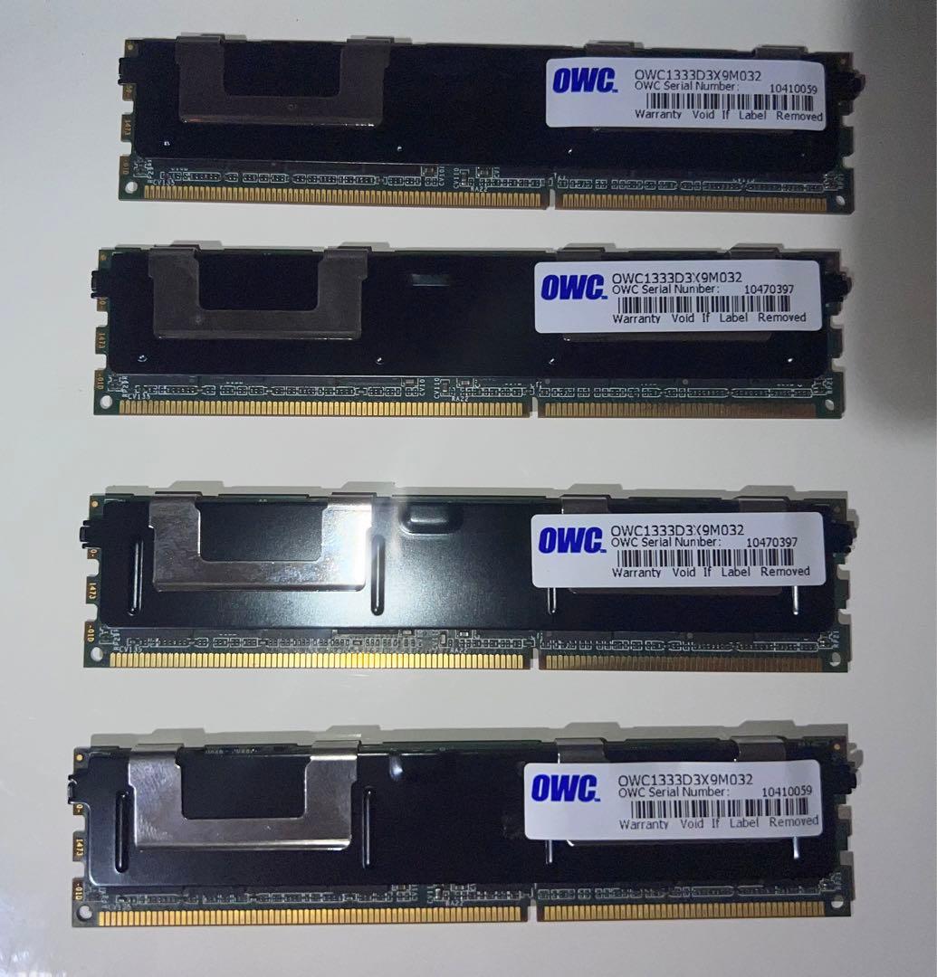 メモリー OWC 64GB DDR3 1333MHz Mac Pro 2009-2012