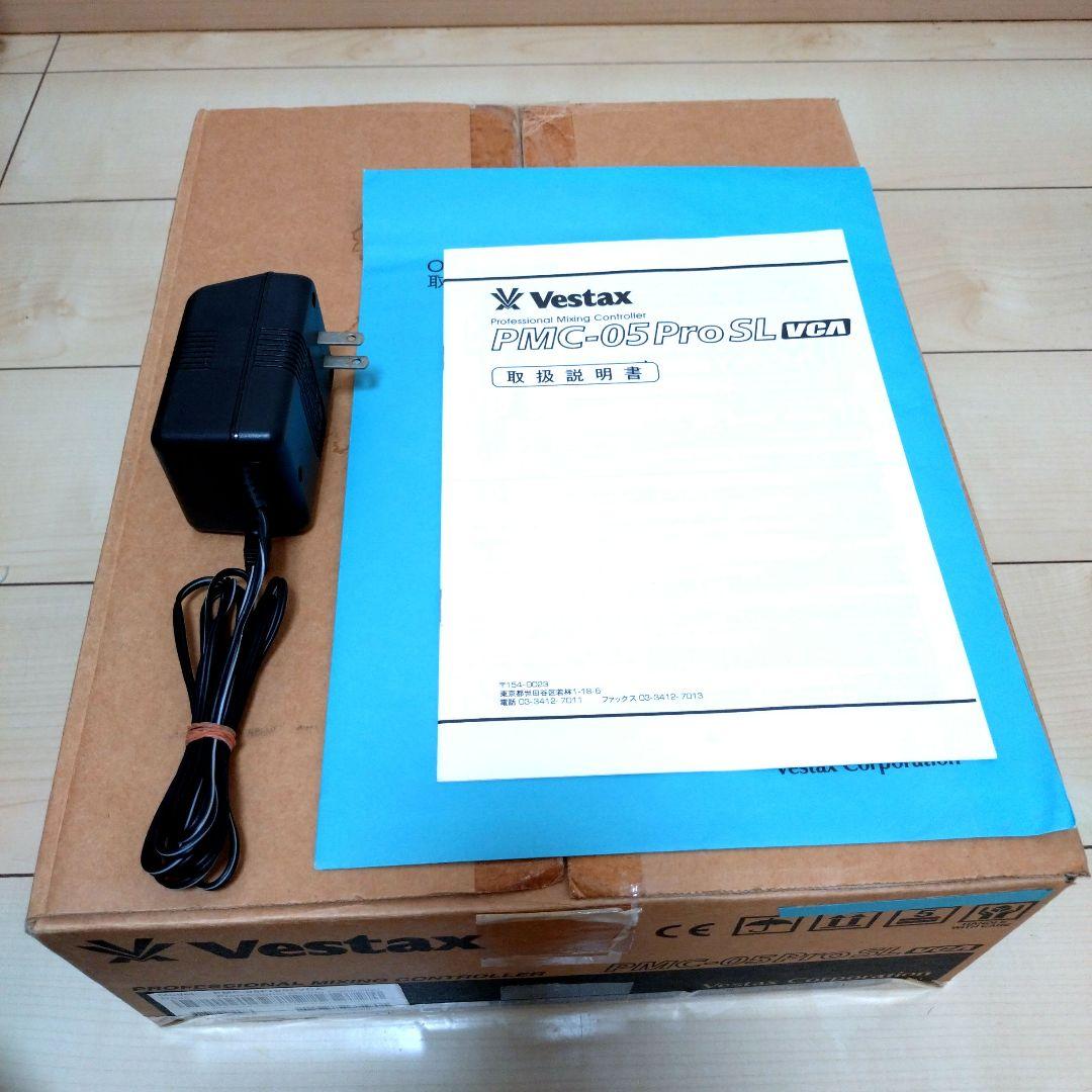 未使用級！ 元箱:取説付 Vestax PMC-05Pro SL DJミキサー