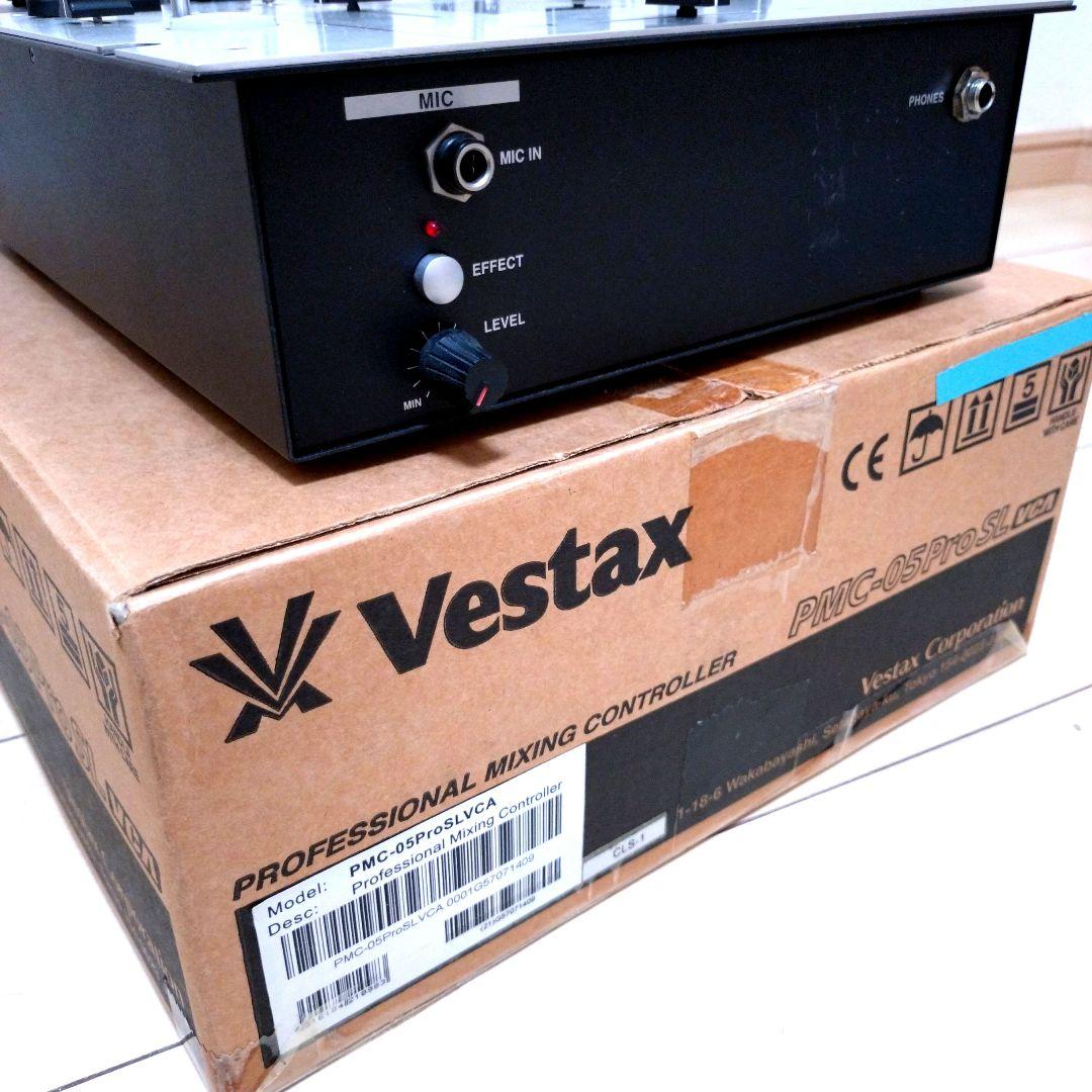 未使用級！ 元箱:取説付 Vestax PMC-05Pro SL DJミキサー