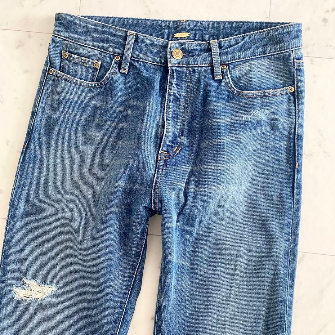 美品 ミューズドゥーズィエムクラス MONA バギーデニムパンツ 近年 M相当