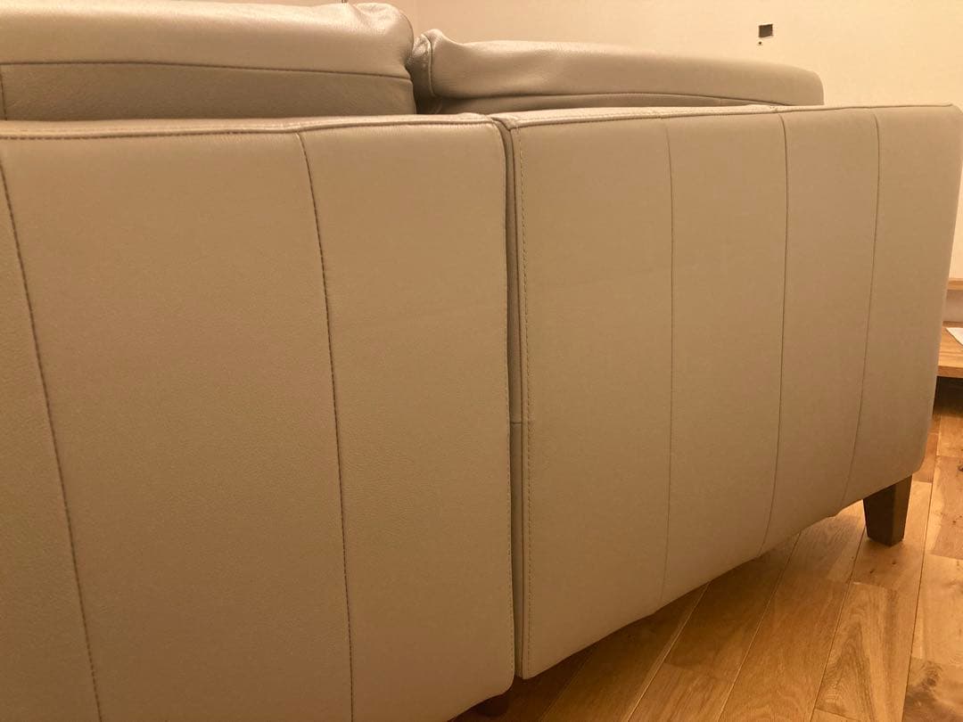 アクタス　レザー L字型　ソファ 【北海道札幌市】