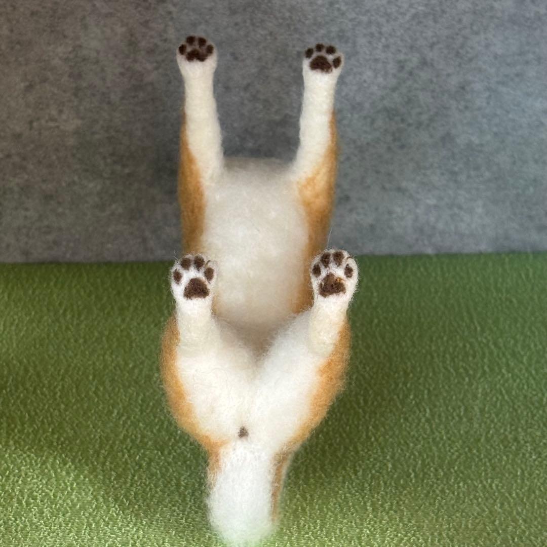 柴犬　羊毛フェルト　ハンドメイド　No.112