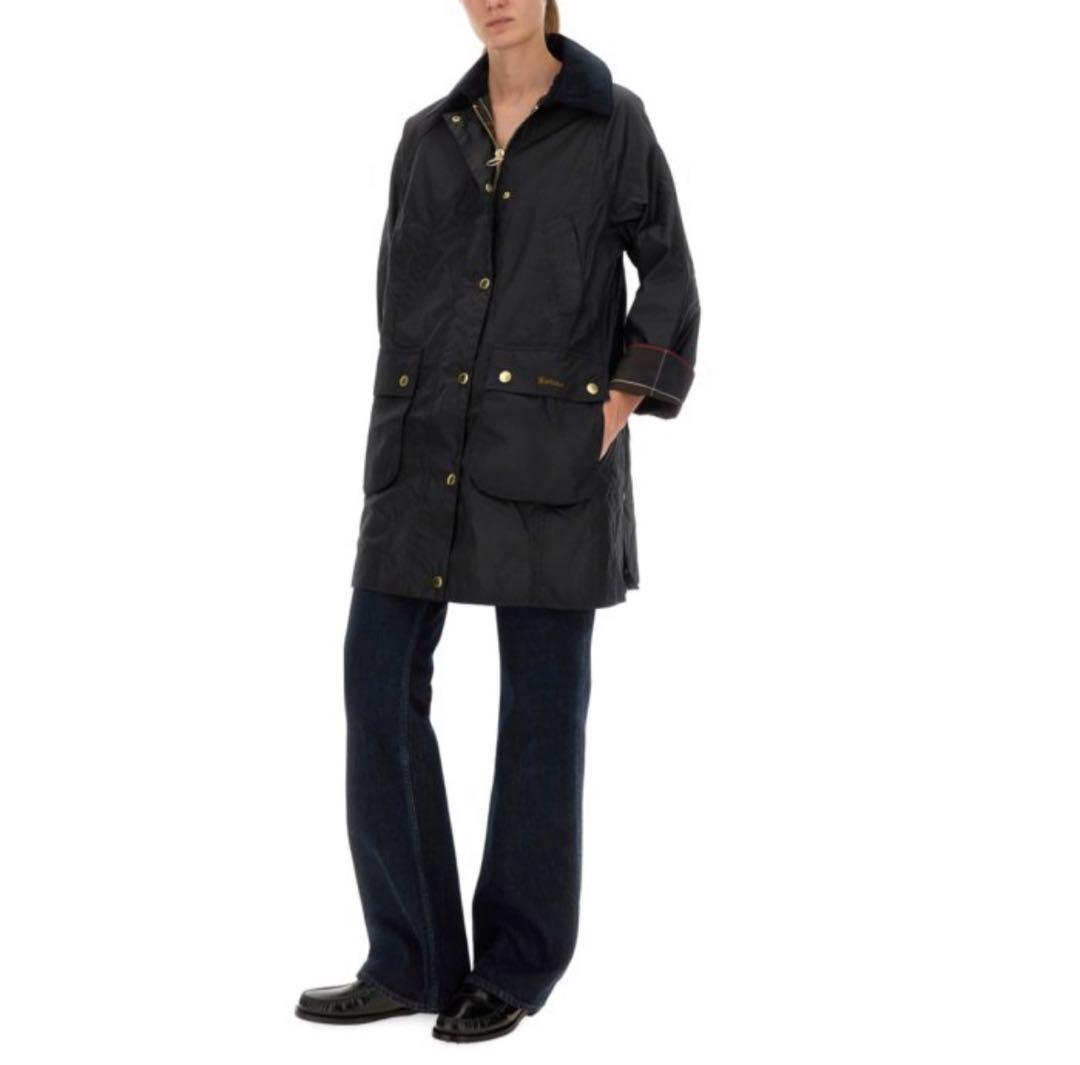 Barbour Modern Beadnell Waxジャケット 新品ボタン取れ