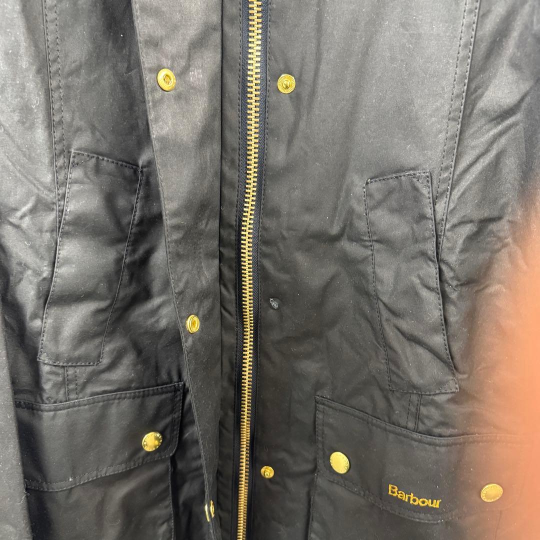Barbour Modern Beadnell Waxジャケット 新品ボタン取れ