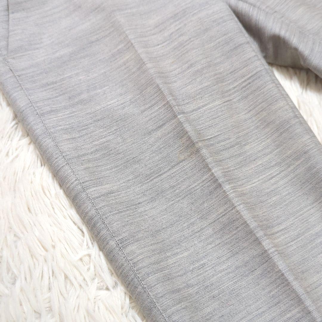 BEIGE, 0 CINDY ノーカラージャケット セットアップ グレー