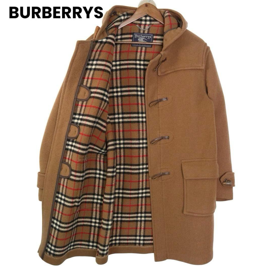 【入手困難✨】バーバリーズ ウールダッフルコート 英国製 ノバチェック XL相当