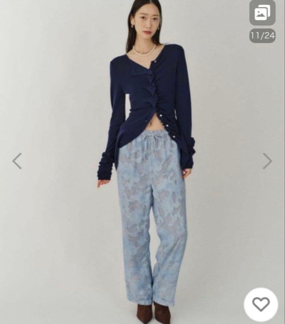 新品未使用　タグ付き　yae ヤエ　ニット　フリル　everyday