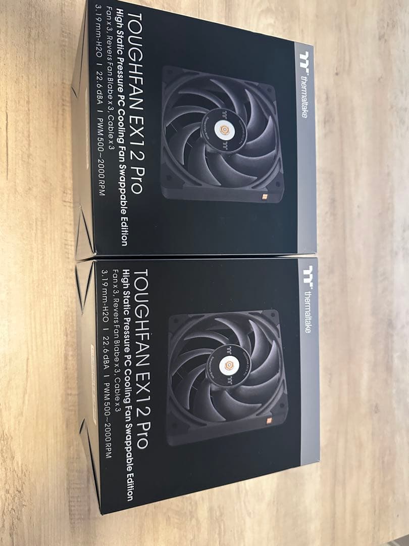 TOUGH FAN EX12 Pro 2個（計ファン6枚） 120mm