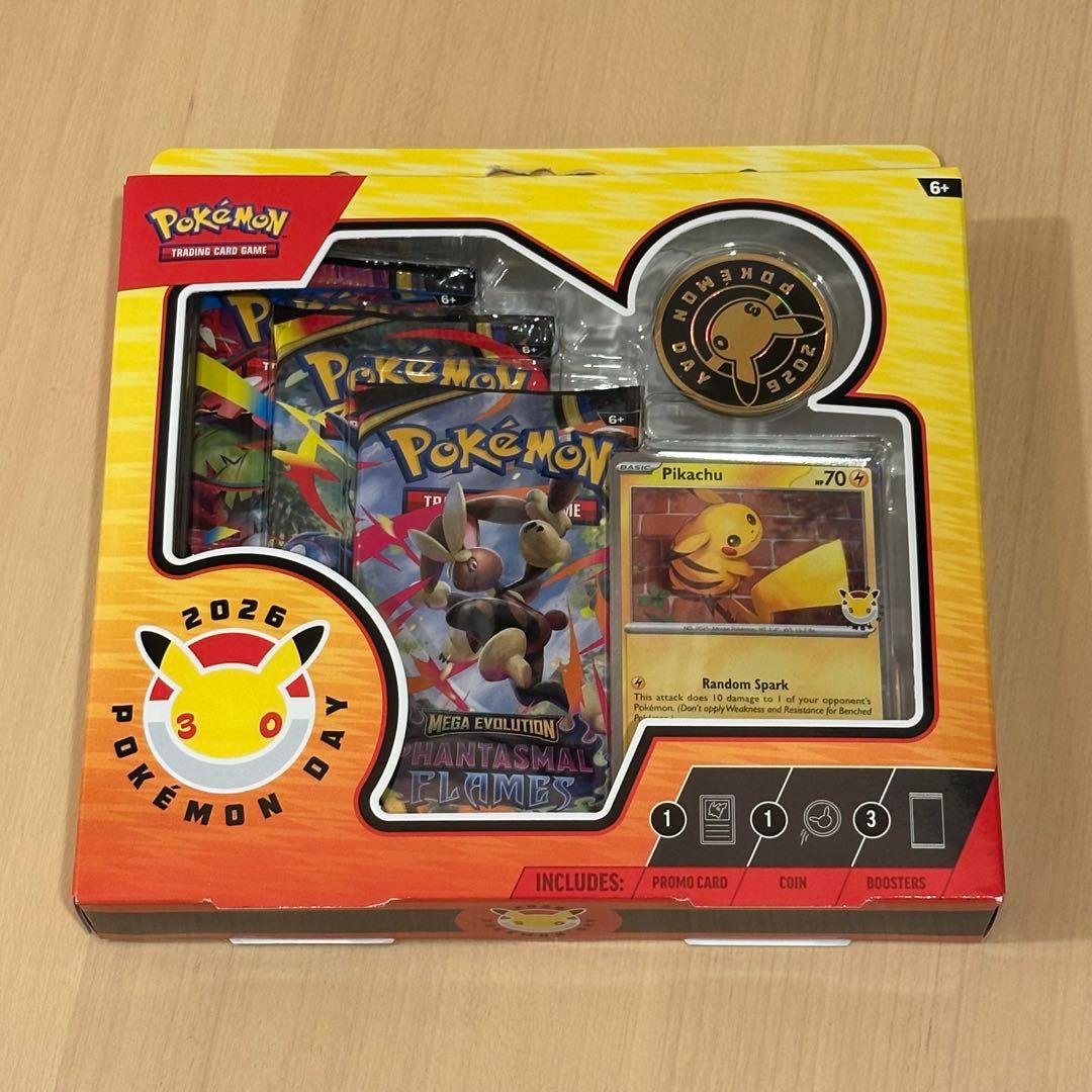 ポケモンデイ2026 ピカチュウ プロモ付き 新品未開封