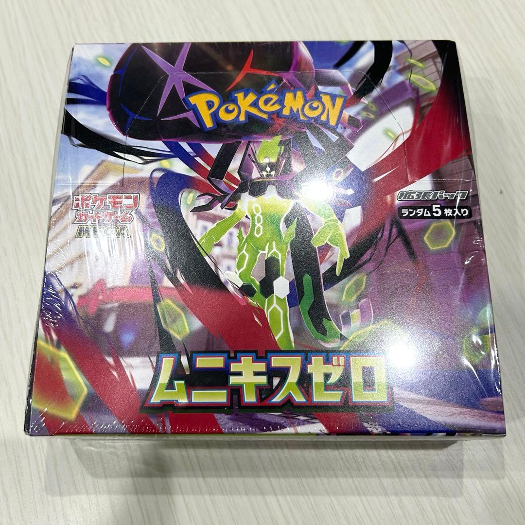 新品未開封シュリンク付き　ポケモンカード　ムニキスゼロ　1BOX